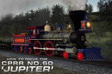Train Simulator: CPRR 4-4-0 No. 60 “Jupiter” Steam Loco Add-On